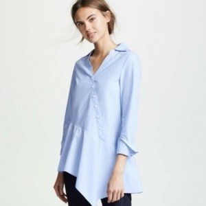 Club Monaco Nechar Asymmetrical Buttondown Shirt